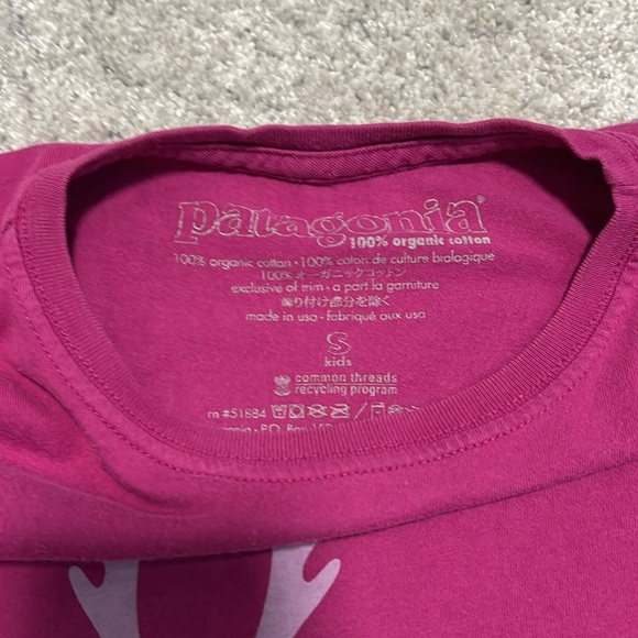 Girls Patagonia T Shirt - Picture 2 of 2